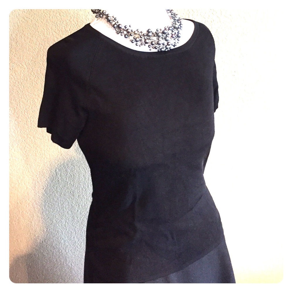 Vintage Coldwater Creek Scoop Neck Rayon Top Size XS